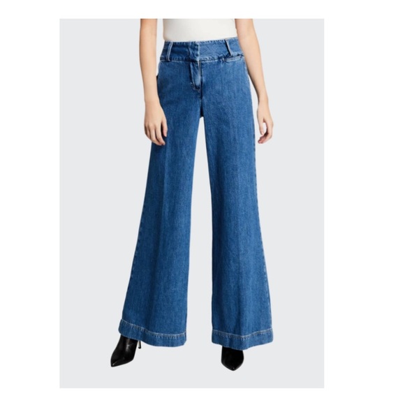 NEW Frame Denim Metropolitan Pant in Dark Indigo - Picture 2 of 12